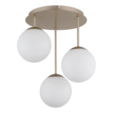 Globo - Lámpara de techo de superficie 3xE14/25W/230V, latón