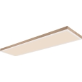 Globo - Lámpara de techo LED regulable LED/36W/230V 2700-6500K marrón/blanco + mando a distancia