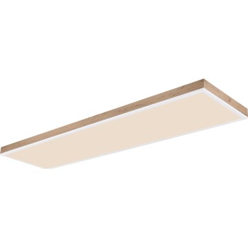 Globo - Lámpara de techo LED regulable LED/36W/230V 2700-6500K marrón/blanco + mando a distancia
