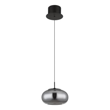 Globo - Lámpara LED colgante LED/6W/230V negro