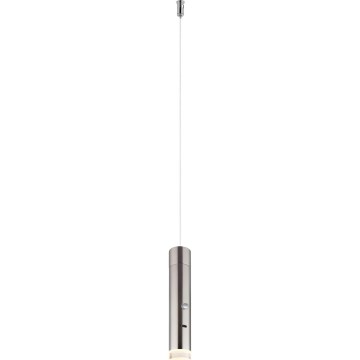 Globo - Lámpara recargable LED táctil regulable 2 en 1 LED/2W/230/5V cromo mate