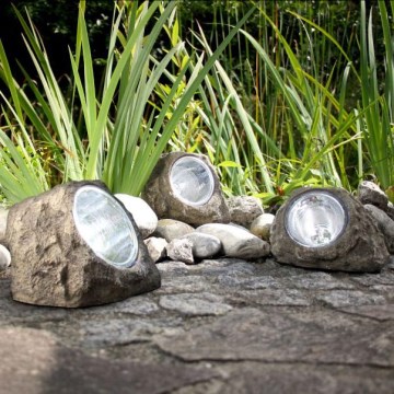 Globo - Lámpara solar decorativa LED 4xLED/0,06W/1,2V IP44 200 mAh