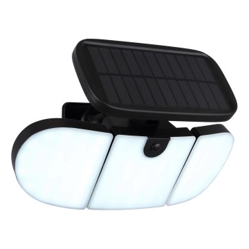 Globo - Lámpara solar LED con sensor, 3,7V, IP44, 2000 mAh