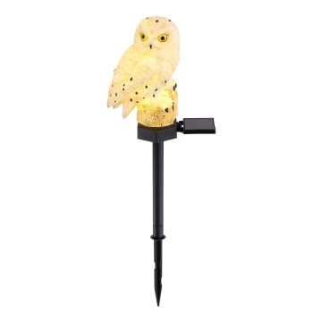 Globo - Lámpara solar LED LED/0,06W/3V IP44 búho