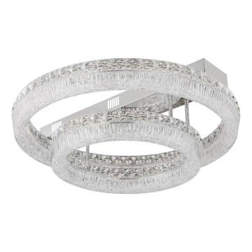 Globo - LED Lámpara de techo LED regulable/60W/230V 2700-6000K transparente + mando a distancia