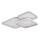 Globo - Luminaria de techo LED regulable LED/55W/230V 2700-6000K 65x45,5 cm + mando a distancia