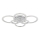 Globo - Luminaria LED de techo/48W/230V 2700/4000/6000K 60,5x78 cm