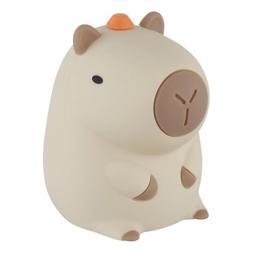 Globo - Luz nocturna infantil recargable LED RGBW regulable LED/1,5W/5V 1200 mAh capibara