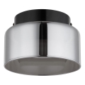 Globo - Plafón LED 1xGX53/6W/230V diá. 13 cm ahumado/negro