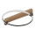 Globo - Plafón LED LED/15W/230V 3000K 41,4x38 cm beige