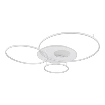 Globo - Plafón LED regulable/70W/230V 2700-6500K 105x26,5 cm blanco + mando a distancia