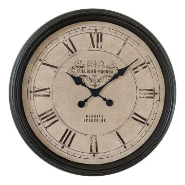 Globo - Reloj de pared Ø 58 cm, 1x pila AA