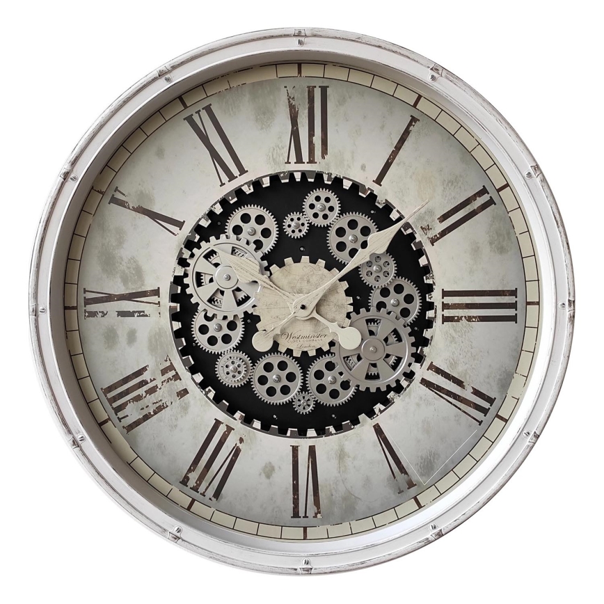 Globo - Reloj de pared Ø 76 cm, 3x AA