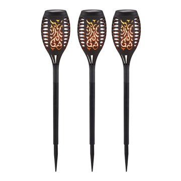 Globo - SET 3x Lámpara solar LED LED/0,1W/3V IP44 200 mAh