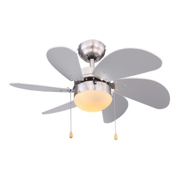 Globo - Ventilador de techo 1xE14/60W/230V