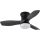 Globo - Ventilador de techo LED regulable/15W/230V 2700-6500K negro + mando a distancia