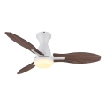 Globo - Ventilador de techo LED regulable LED/22W/230V 3000/4500/6000K + mando a distancia