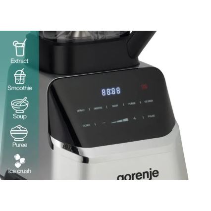GORENJE BP1500DE - Batidora de sobremesa 2 l 1500W/230V acero inoxidable/negro