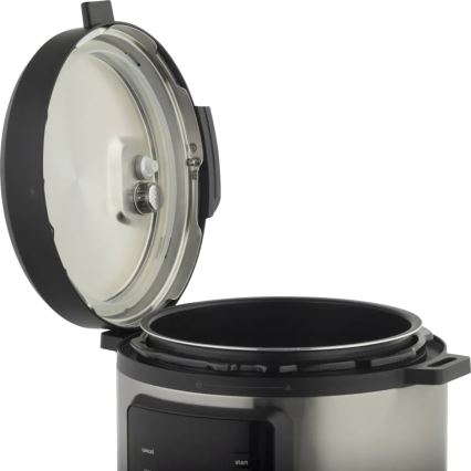 GORENJE GMC6SBK - Olla eléctrica multifunción 6 l 8 en 1 1000 W/230 V acero inoxidable