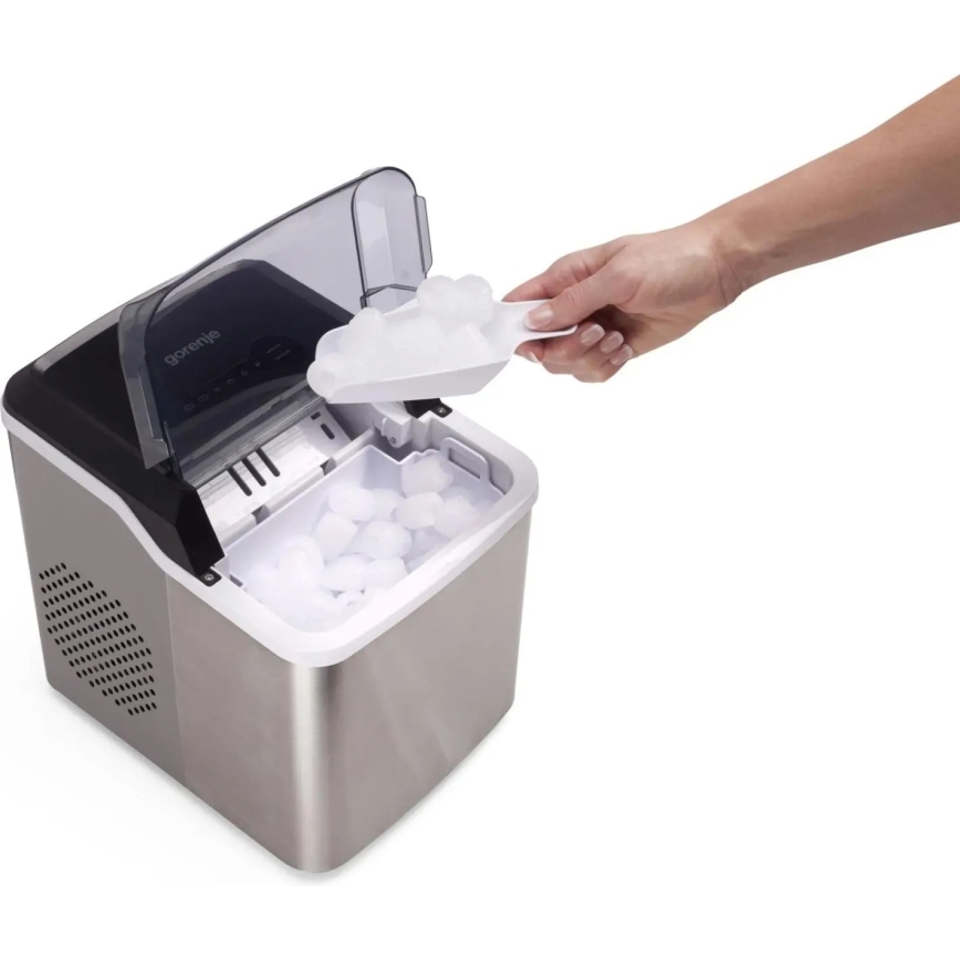 GORENJE IMD1200SB - Máquina de hielo de 105W/230V en acero inoxidable