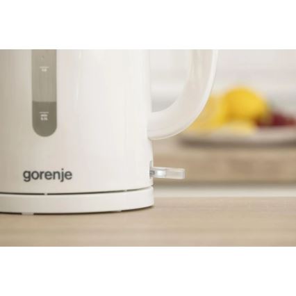 GORENJE K17W - Hervidor eléctrico rápido 1,7 l 2200W/230V blanco