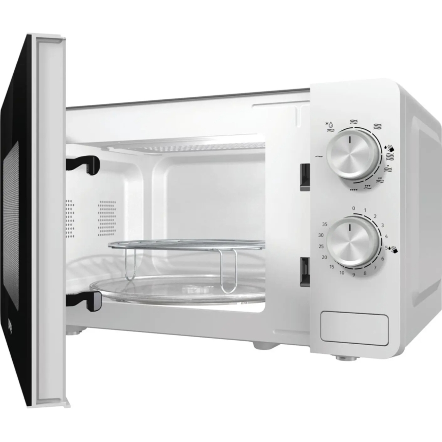 GORENJE MO20E2W - Microondas con grill 800 W/230 V 20 L blanco