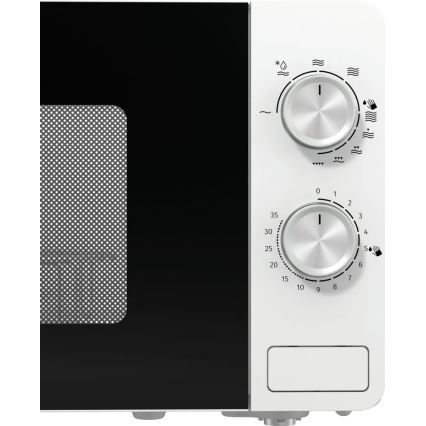 GORENJE MO20E2W - Microondas con grill 800 W/230 V 20 L blanco