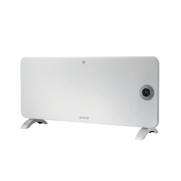 GORENJE OPTIHEAT 2000EWP - Calefactor/convector eléctrico inteligente 2000W IP44 Wi‑Fi blanco