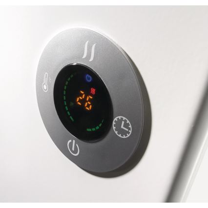 GORENJE OPTIHEAT 2000EWP - Calefactor/convector eléctrico inteligente 2000W IP44 Wi‑Fi blanco