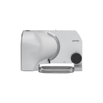 GORENJE R708A - Cortafiambres eléctrico 100 W/230 V, acero inoxidable