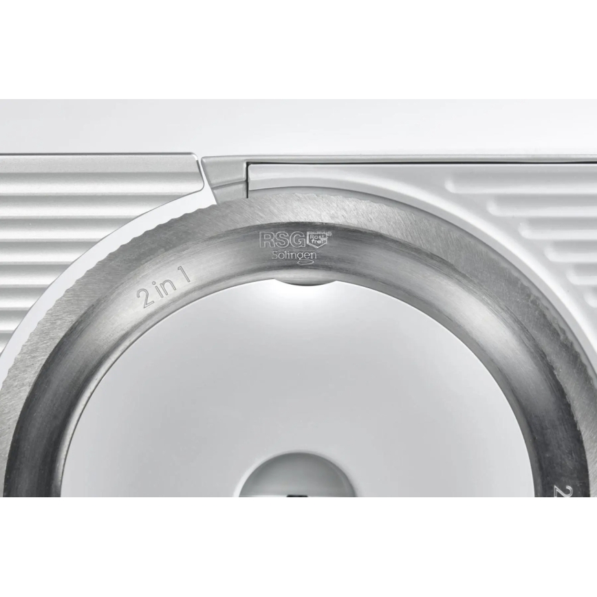 GORENJE R708A - Cortafiambres eléctrico 100 W/230 V, acero inoxidable