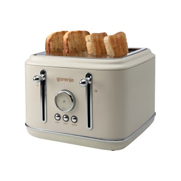 GORENJE T2300CLIN - Tostadora de cuatro ranuras 1150W/230V beige