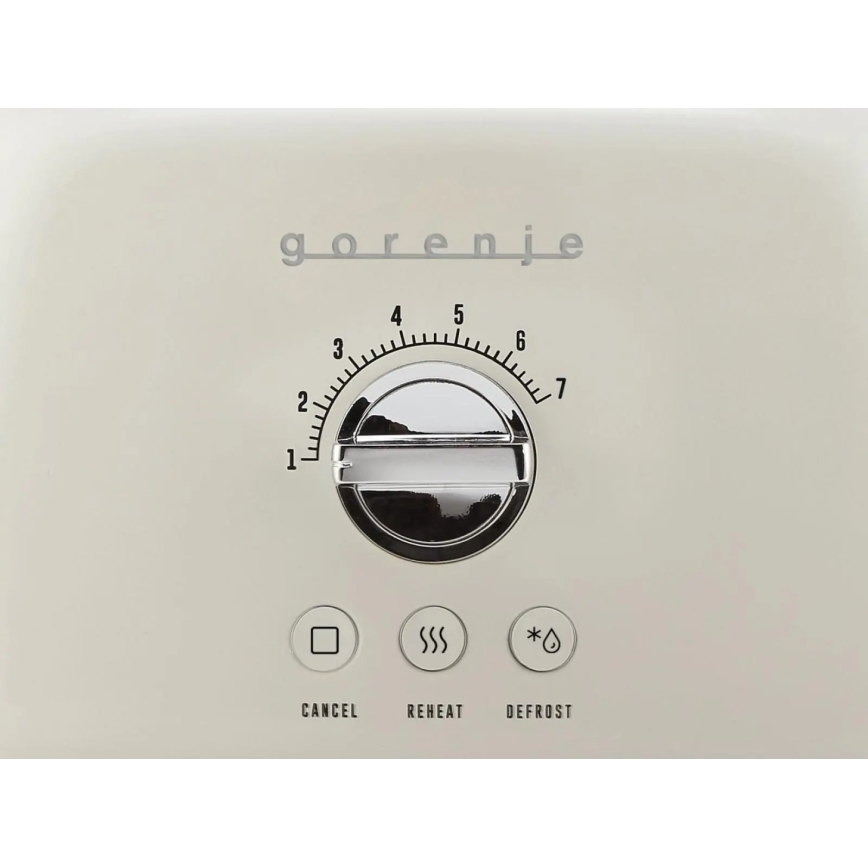 GORENJE T900RL - Tostadora con dos ranuras 1000W/230V blanca