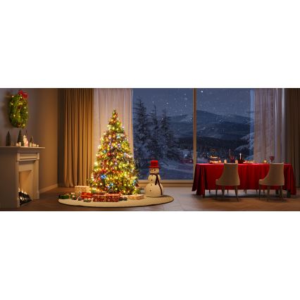 Govee - Cadena LED RGBICW de Navidad para exteriores 2700-6500K 20m Wi-Fi Matter IP66