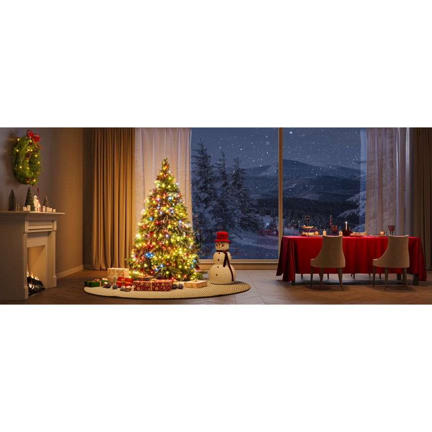 Govee - Cadena LED RGBICW de Navidad para exteriores 2700-6500K 20m Wi-Fi Matter IP66