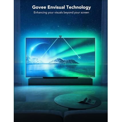 Govee - DreamView T2 DUAL TV 55-65 SMART LED retroiluminación RGBIC Wi-Fi + control remoto