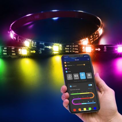 Govee - DreamView T2 DUAL TV 55-65 SMART LED retroiluminación RGBIC Wi-Fi + control remoto