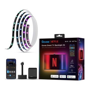 Govee - Iluminación trasera 3S Netflix TV 55-65