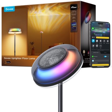 Govee - LED RGBICWW Lámpara de pie regulable UPLIGHTER MATTER LED/24W/230V Wi-Fi