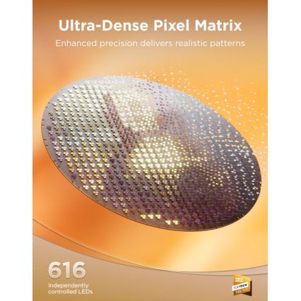 Govee - LED RGBICWW Lámpara de techo regulable LED/55W/230V pr. 53 cm Matter Wi-Fi