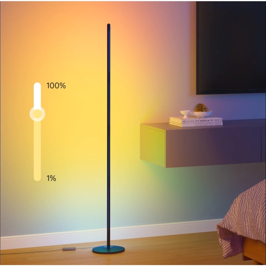 Govee - Lámpara de pie regulable LED RGBW LITE MATTER LED/24W/230V Wi-Fi 36 cm