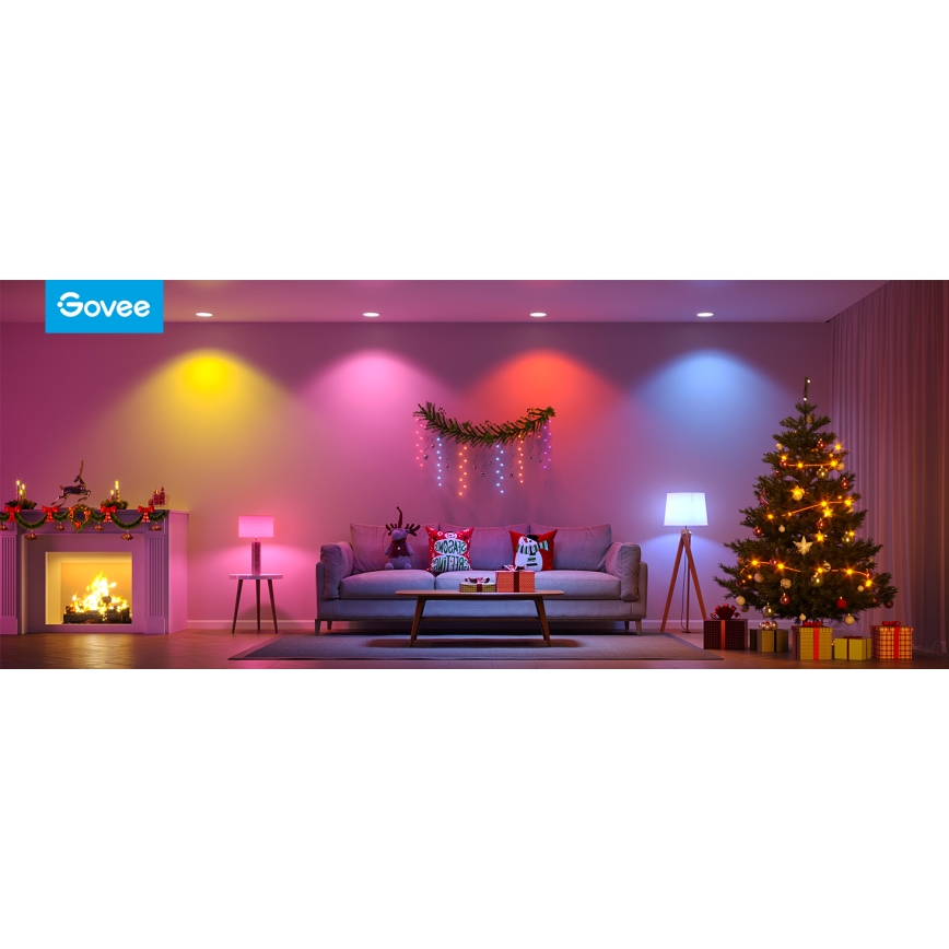 Govee - LED RGBWW Bombilla Inteligente E27/9W/230V 2700-6500K Wi-Fi