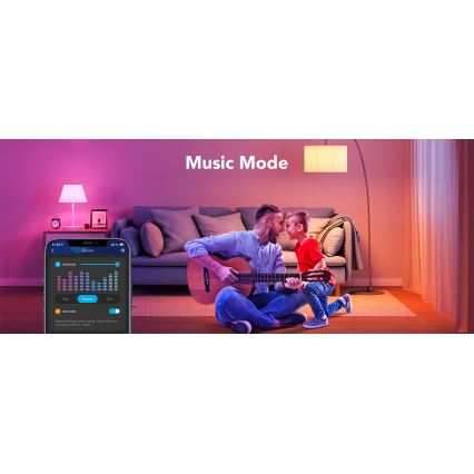 Govee - LED RGBWW Bombilla Inteligente E27/9W/230V 2700-6500K Wi-Fi