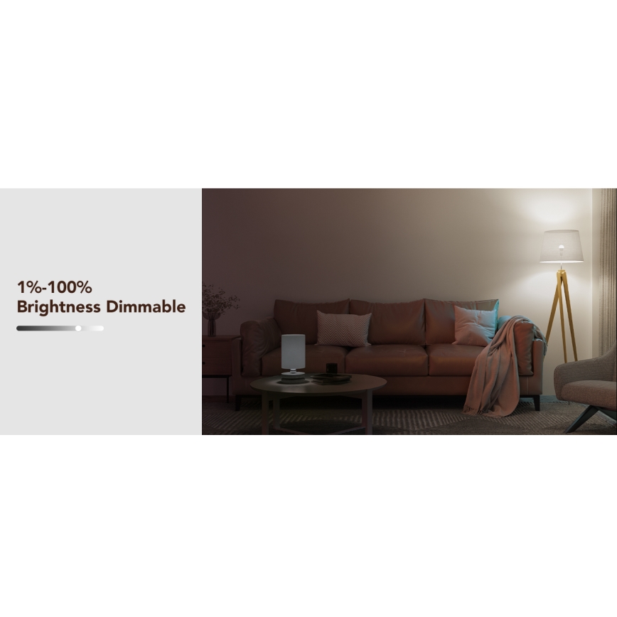 Govee - LED RGBWW Bombilla Inteligente E27/9W/230V 2700-6500K Wi-Fi