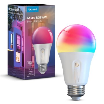Govee - LED RGBWW bombilla regulable Smart MATTER E27/12W/230V 2700-6500K Wi-Fi