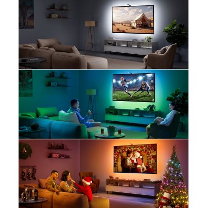 Govee - Luz de fondo para TV 3 Lite TV de 40-50 SMART LED RGBICW Wi-Fi IP67 + control remoto