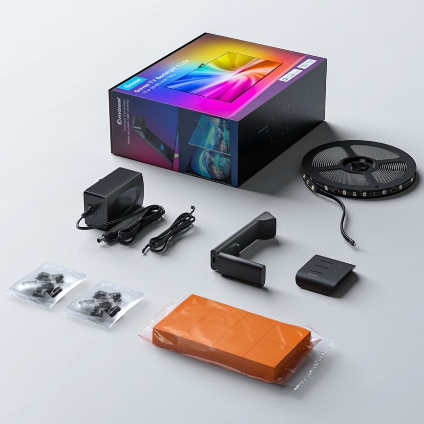 Govee - Luz de fondo para TV 3 Lite TV de 40-50 SMART LED RGBICW Wi-Fi IP67 + control remoto