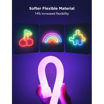 Govee - Neon 2 MATTER tira LED flexible 3 m RGBIC Wi-Fi