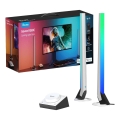 Govee - Pack de 2 paneles Smart Gaming Wi-Fi LED RGBIC + Smart Dual blanco + mando a distancia