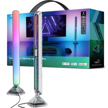 Govee - Paneles de iluminación Smart RGBIC Gaming Pro con Matter y Wi-Fi